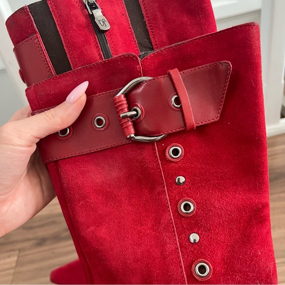 Red Heeled Boots - Picture 4 of 9